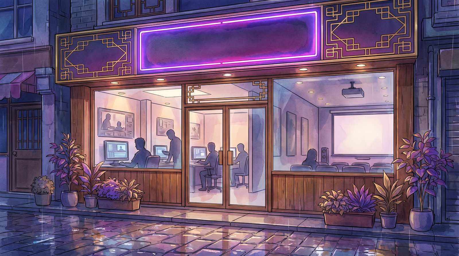 海角视频实体影视传媒公司门店